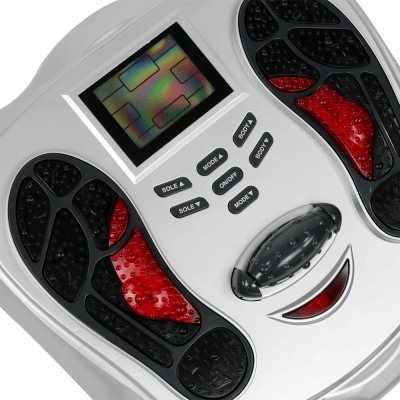 Массажер для ног AST-300D платформа вибро, ИК-прогревание + миостимуляция - 2